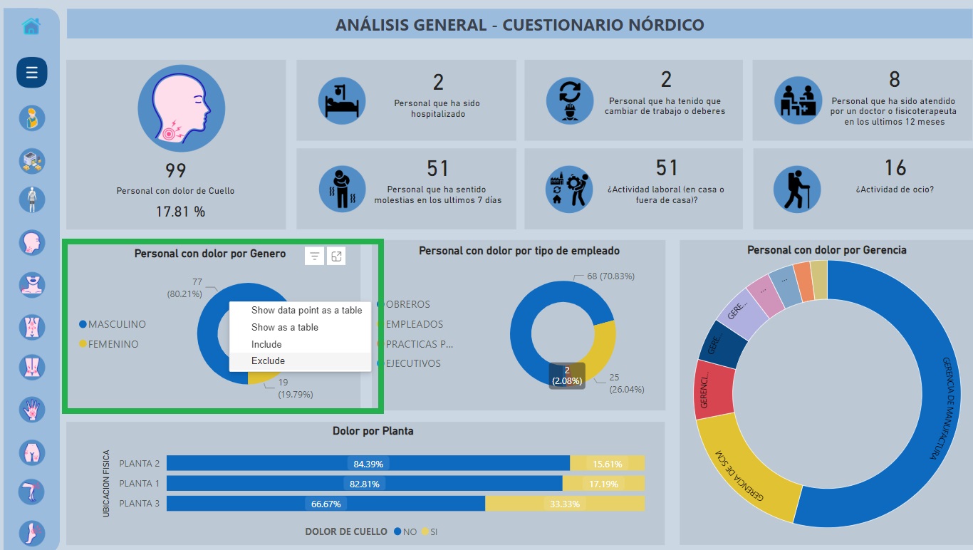 Imagen de filtro reporte en Power Bi